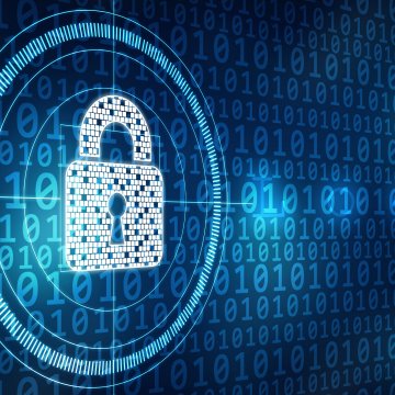 advanced system repair safe system optimizer lock symbol on screen binary code 0 and 1 in the background